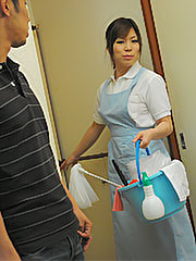 Cock cleaning lady Nana Oshikiri